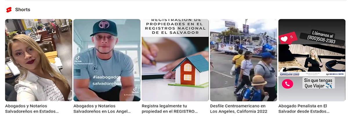 iAbogados Salvadoreños Canal Youtube