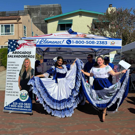 Desfile Centroamericano apoyando a DEFISAL-  I Abogados Salvadoreño Los Angeles