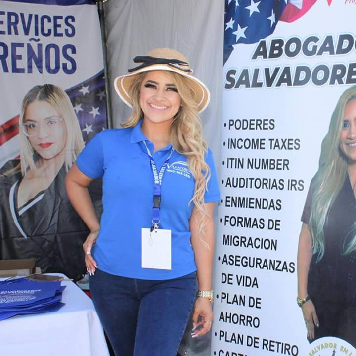 Compartiendo con la comunidad salvadoreña en el Festival Día del Salvadoreño 2023