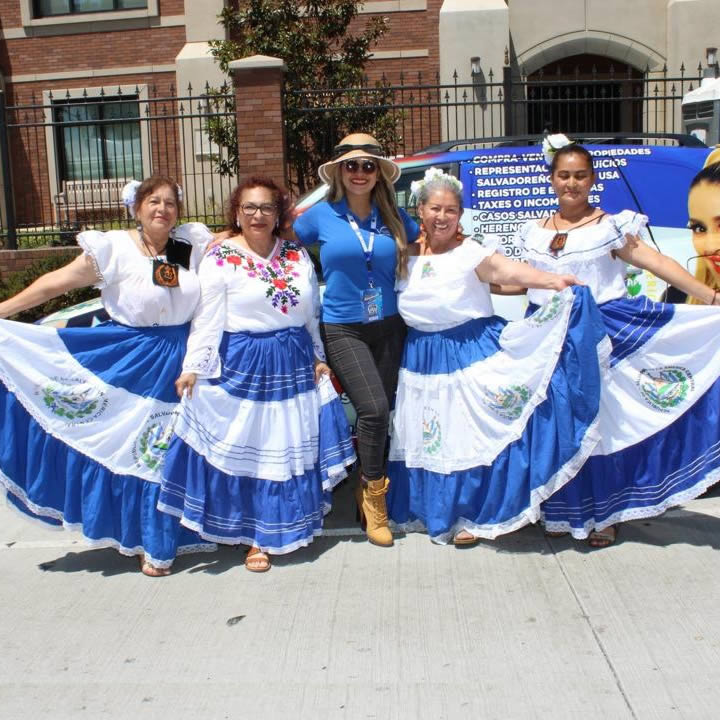 Compartiendo con la comunidad salvadoreña en el Festival Día del Salvadoreño 2023
